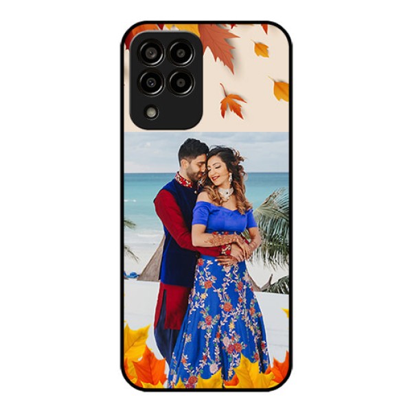 Galaxy m33-5g 5G Photo Printing on Glass Case - Autumn Maple Leaves Design Galaxy m33-5g 5G Photo Printing on Glass Case - Autumn Maple Leaves Design