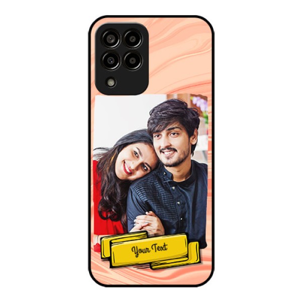 Galaxy m33-5g 5G Personalized Glass Phone Case - Marble Texture Design Galaxy m33-5g 5G Personalized Glass Phone Case - Marble Texture Design