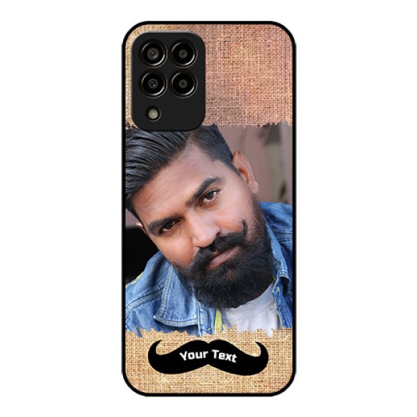 Galaxy m33-5g 5G Personalized Glass Phone Case - with Texture Design