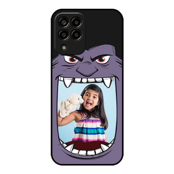 Galaxy m33-5g 5G Custom Glass Phone Case - Angry Monster Design