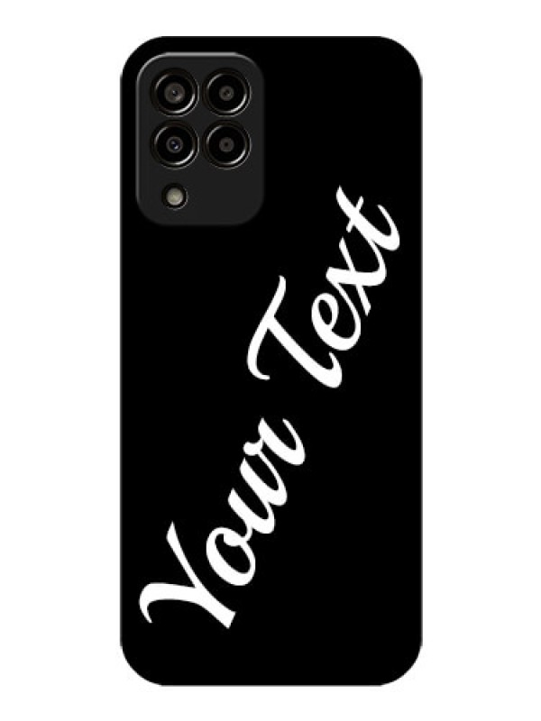 Custom Galaxy m33-5g 5G Custom Glass Mobile Cover with Your Name