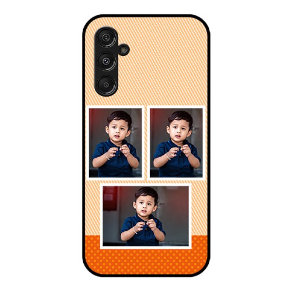 Samsung Galaxy M34 5G Photo Printing on Glass Case - Bulk Photos Upload Design Samsung Galaxy M34 5G Photo Printing on Glass Case - Bulk Photos Upload Design