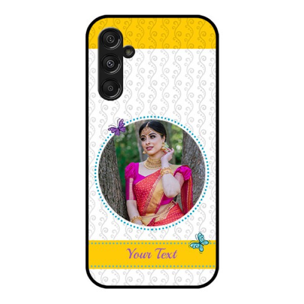 Samsung Galaxy M34 5G Custom Glass Mobile Case - Girls Premium Case Design Samsung Galaxy M34 5G Custom Glass Mobile Case - Girls Premium Case Design