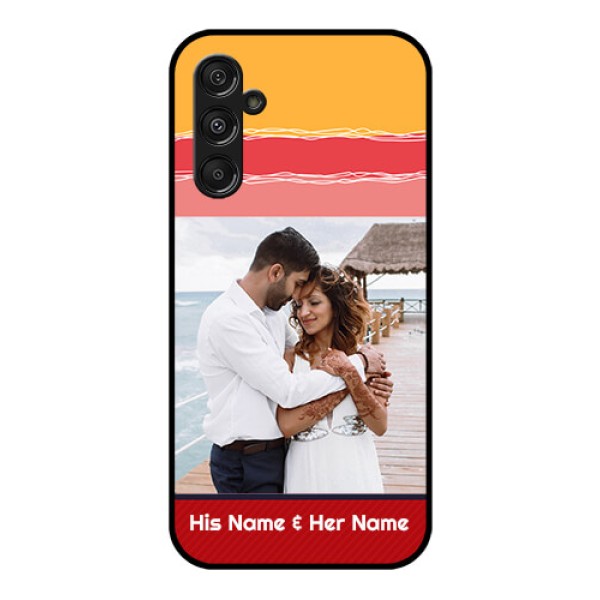 Samsung Galaxy M34 5G Custom Glass Mobile Case - Colorful Case Design Samsung Galaxy M34 5G Custom Glass Mobile Case - Colorful Case Design