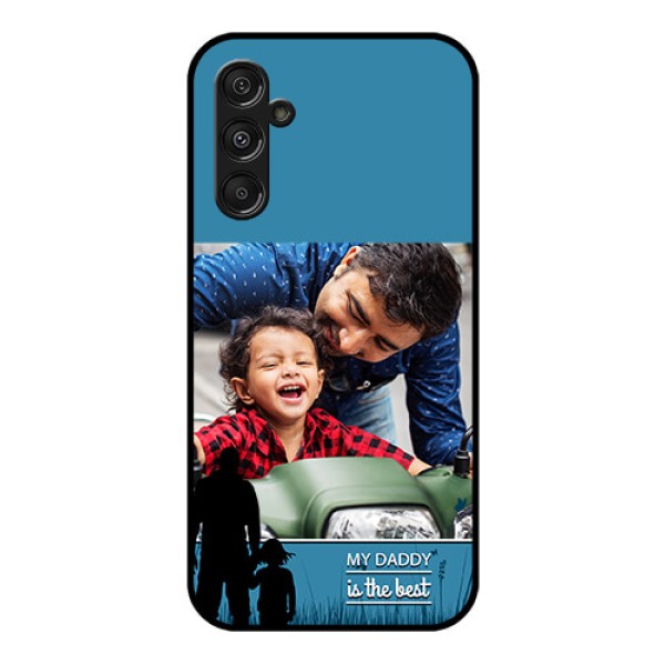 Samsung Galaxy M34 5G Custom Glass Mobile Case - Best dad design