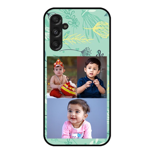 Samsung Galaxy M34 5G Photo Printing on Glass Case - Forever Family Design