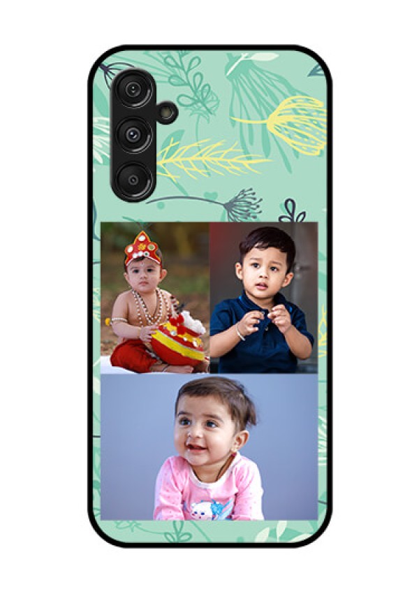 Samsung Galaxy M34 5G Photo Printing on Glass Case - Forever Family Design