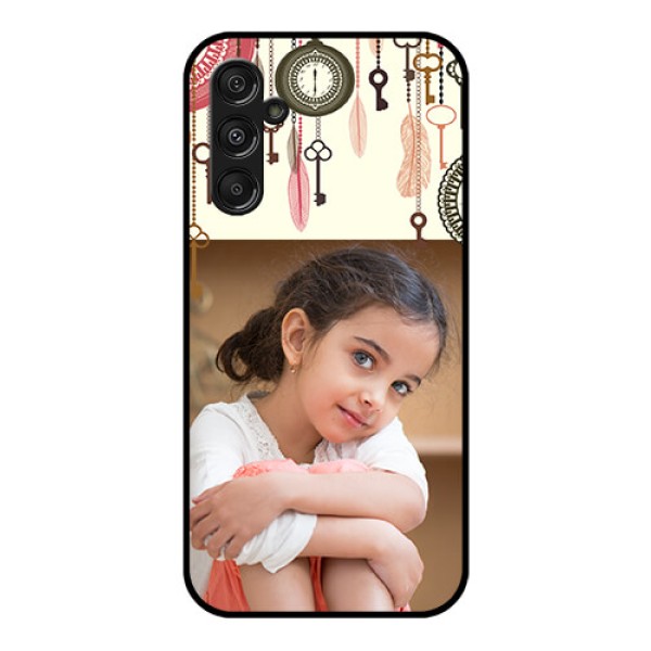 Samsung Galaxy M34 5G Custom Glass Mobile Case - Boho Style Design