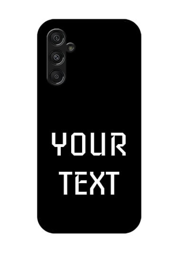 Samsung Galaxy M34 5G Your Name on Glass Phone Case