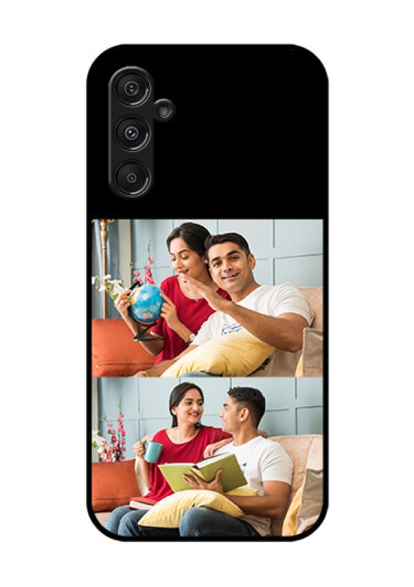 Samsung Galaxy M34 5G 2 Images on Glass Phone Cover