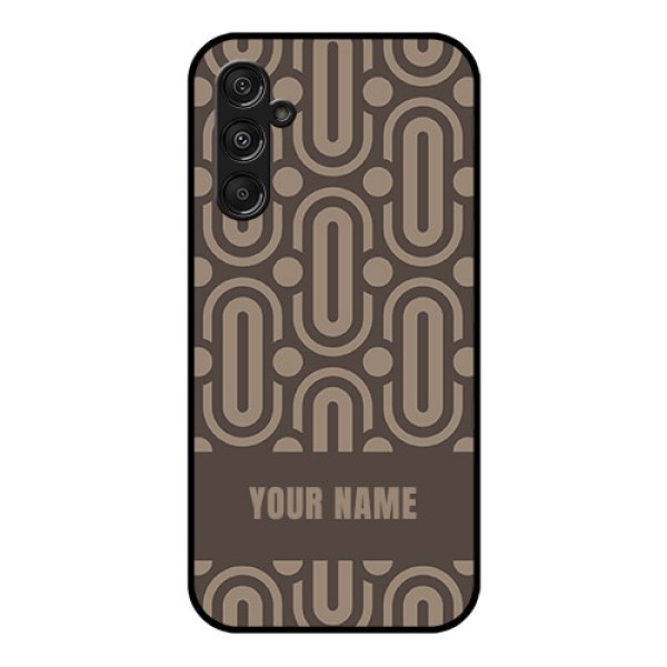 Samsung Galaxy M34 5G Custom Glass Phone Case - Captivating Zero Pattern Design