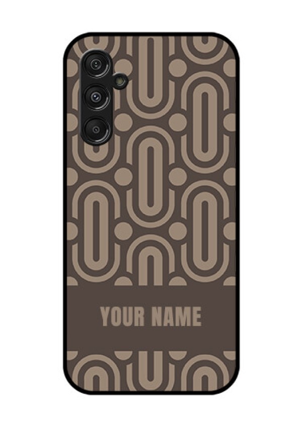 Samsung Galaxy M34 5G Custom Glass Phone Case - Captivating Zero Pattern Design