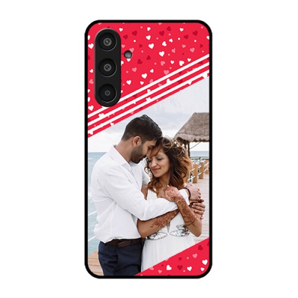 Samsung Galaxy M35 5G Custom Glass Phone CaseValentines Gift Design