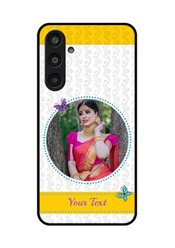 Samsung Galaxy M35 5G Custom Glass Phone CaseGirls Premium Case Design