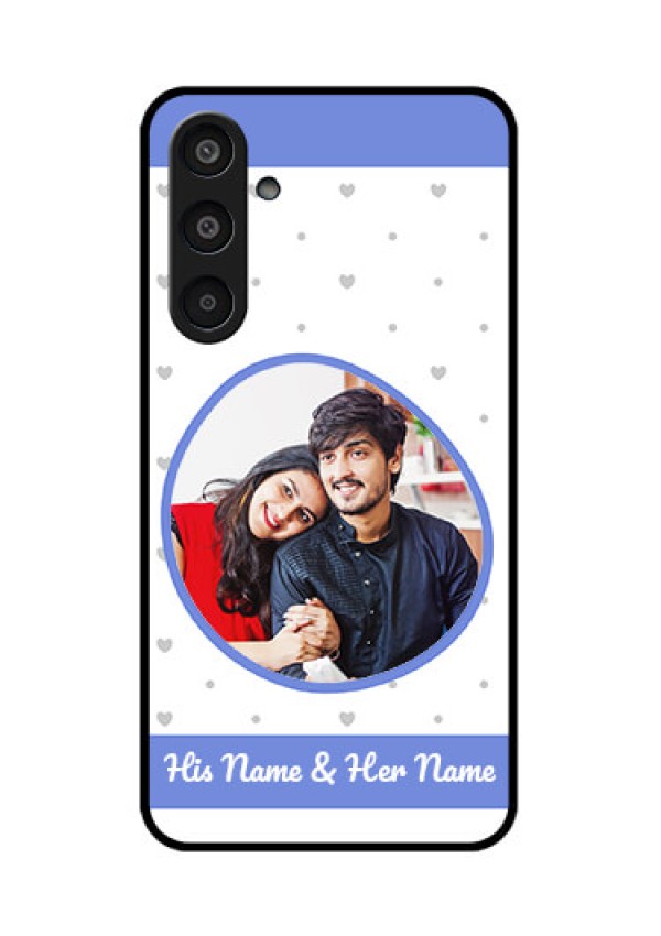 Samsung Galaxy M35 5G Custom Glass Phone CasePremium Mobile Case Design