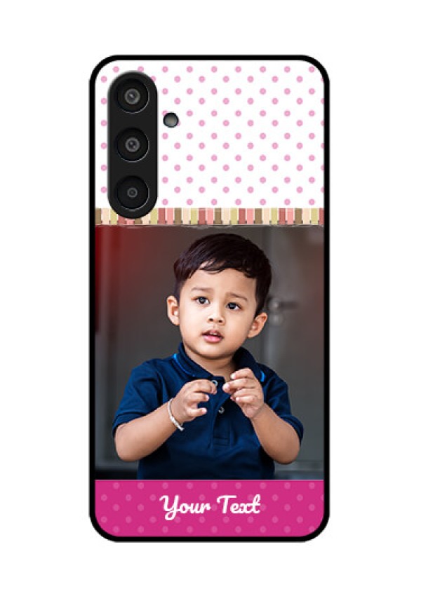 Samsung Galaxy M35 5G Custom Glass Phone CaseCute Girls Cover Design
