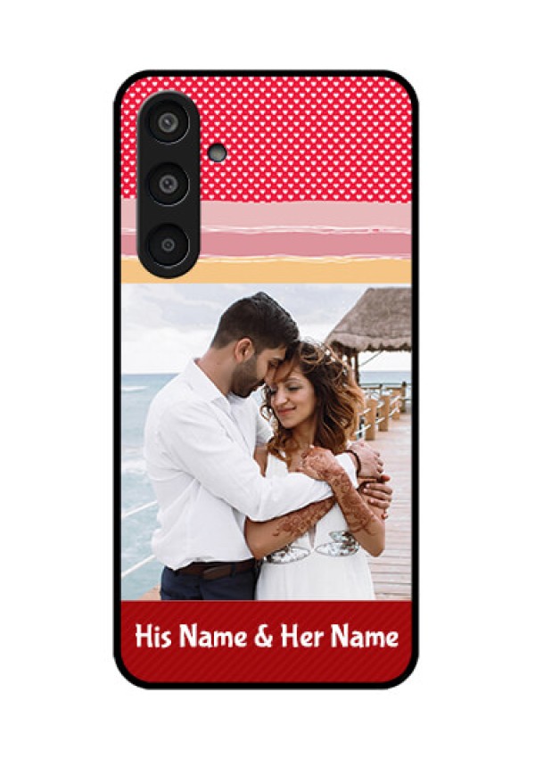 Samsung Galaxy M35 5G Custom Glass Phone CasePremium Case Design