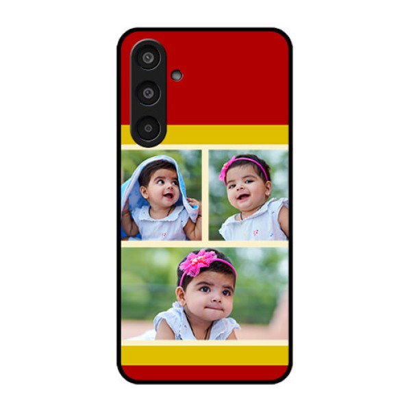 Samsung Galaxy M35 5G Custom Glass Phone CaseMultiple Pic Upload Design Samsung Galaxy M35 5G Custom Glass Phone CaseMultiple Pic Upload Design