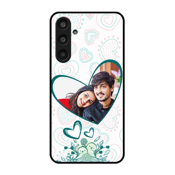 Samsung Galaxy M35 5G Custom Glass Phone CasePremium Couple Design Samsung Galaxy M35 5G Custom Glass Phone CasePremium Couple Design