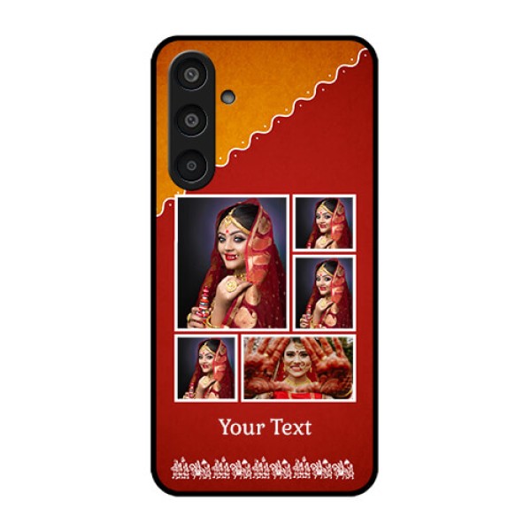Samsung Galaxy M35 5G Custom Glass Phone CaseWedding Pic Upload Design Samsung Galaxy M35 5G Custom Glass Phone CaseWedding Pic Upload Design