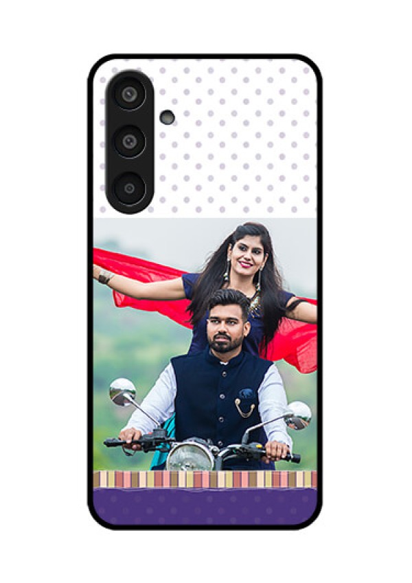 Samsung Galaxy M35 5G Custom Glass Phone CaseCute Family Design