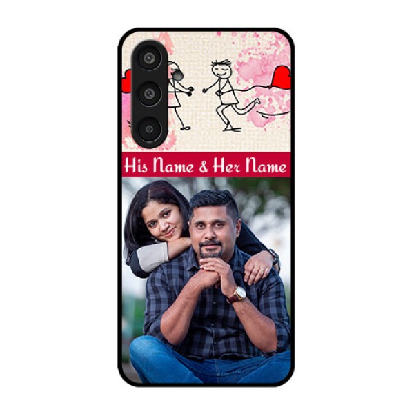 Samsung Galaxy M35 5G Custom Glass Phone CaseYou And Me Case Design