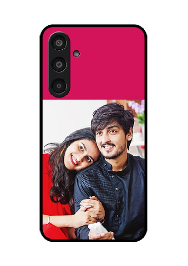 Samsung Galaxy M35 5G Custom Glass Phone CaseAnniversary Cover Design