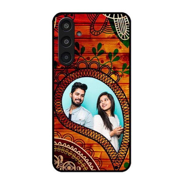 Samsung Galaxy M35 5G Custom Glass Phone CaseAbstract Colorful Design