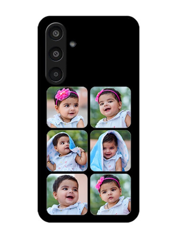 Custom Samsung Galaxy M35 5G Custom Glass Phone CaseMultiple Pictures Design