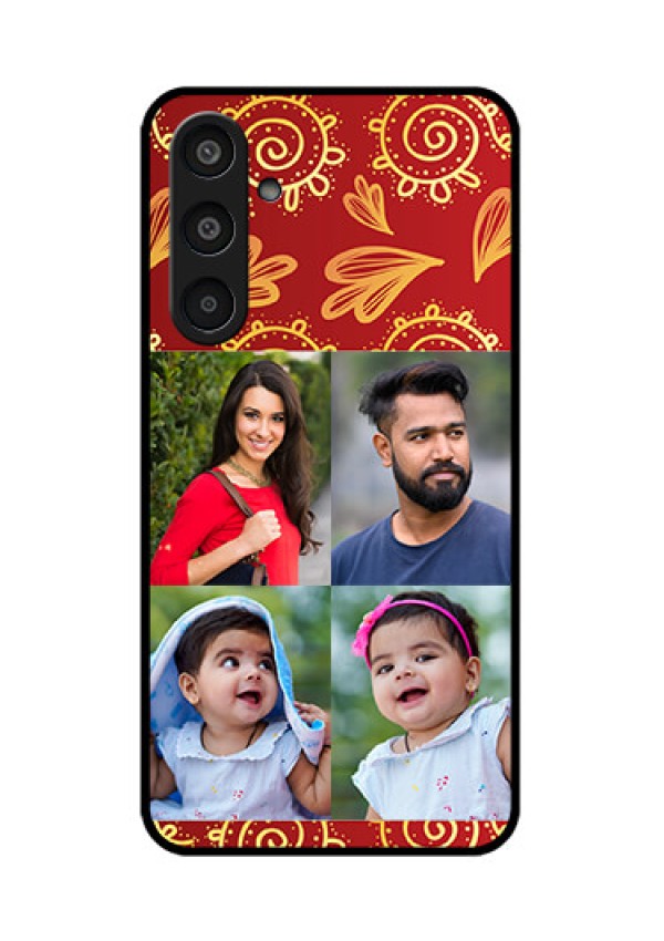 Samsung Galaxy M35 5G Custom Glass Phone Case4 Image Traditional Design