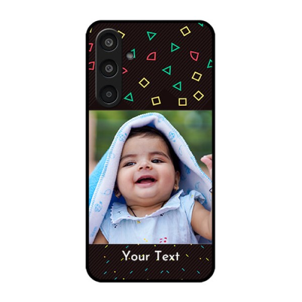 Samsung Galaxy M35 5G Custom Glass Phone CaseWith Confetti Birthday Design Samsung Galaxy M35 5G Custom Glass Phone CaseWith Confetti Birthday Design