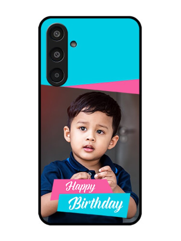 Custom Samsung Galaxy M35 5G Custom Glass Phone CaseImage Holder With 2 Color Design