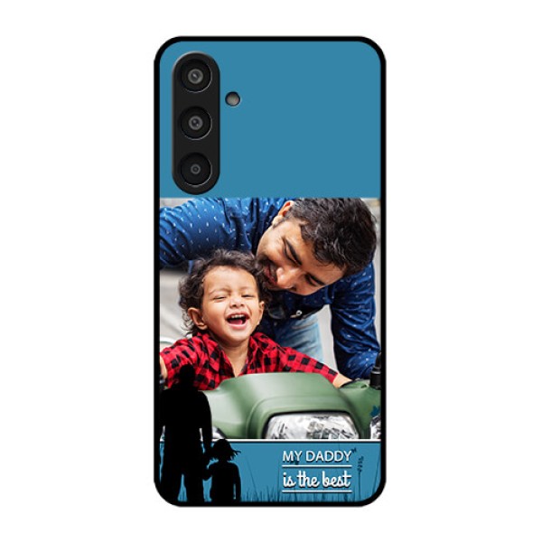 Samsung Galaxy M35 5G Custom Glass Phone CaseBest Dad Design