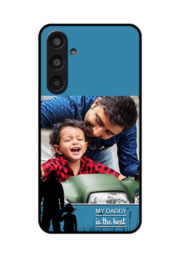 Samsung Galaxy M35 5G Custom Glass Phone CaseBest Dad Design