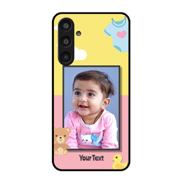 Samsung Galaxy M35 5G Custom Glass Phone CaseKids 2 Color Design Samsung Galaxy M35 5G Custom Glass Phone CaseKids 2 Color Design