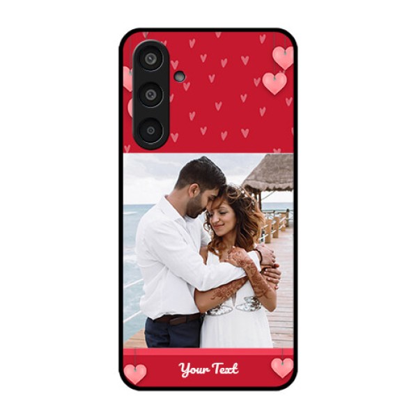 Samsung Galaxy M35 5G Custom Glass Phone CaseValentines Day Design Samsung Galaxy M35 5G Custom Glass Phone CaseValentines Day Design