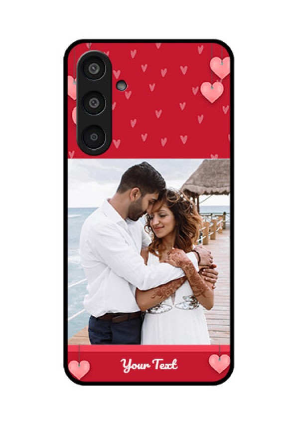 Samsung Galaxy M35 5G Custom Glass Phone CaseValentines Day Design