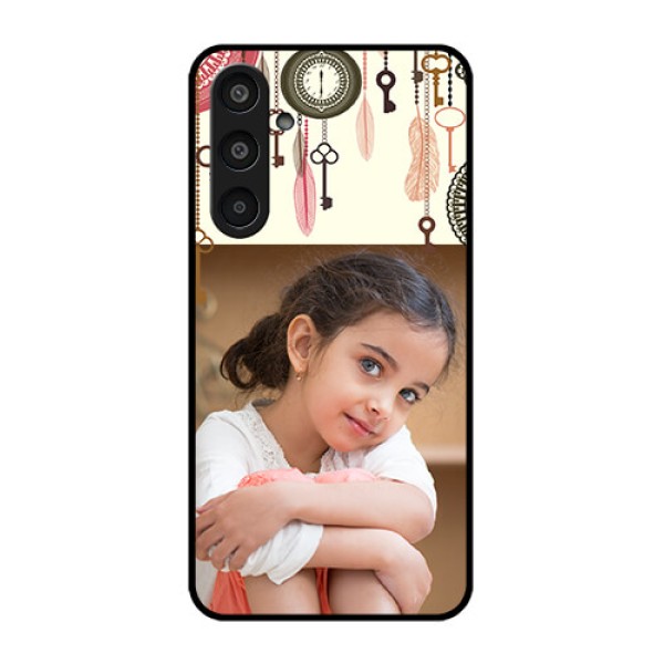 Samsung Galaxy M35 5G Custom Glass Phone CaseBoho Style Design