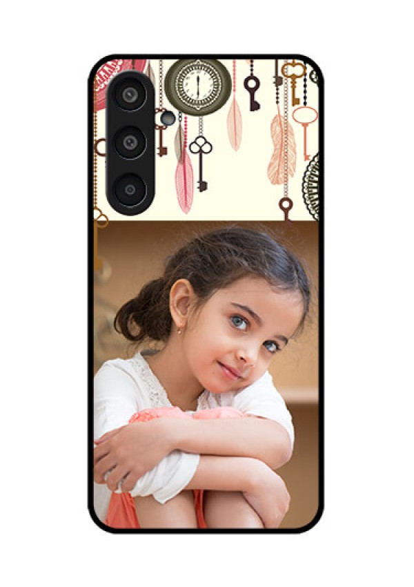 Samsung Galaxy M35 5G Custom Glass Phone CaseBoho Style Design