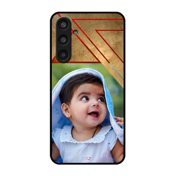 Samsung Galaxy M35 5G Custom Glass Phone CaseGradient Abstract Texture Design Samsung Galaxy M35 5G Custom Glass Phone CaseGradient Abstract Texture Design
