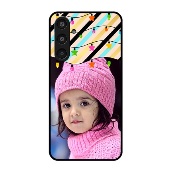 Samsung Galaxy M35 5G Custom Glass Phone CaseLights Hanging Design
