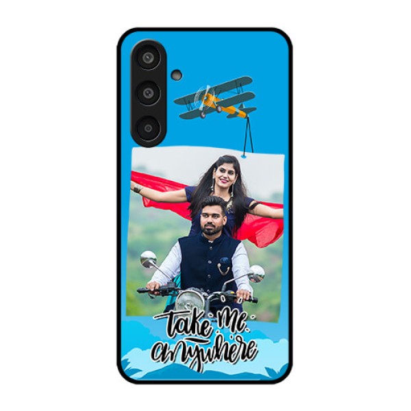 Samsung Galaxy M35 5G Custom Glass Phone CaseTraveller Design