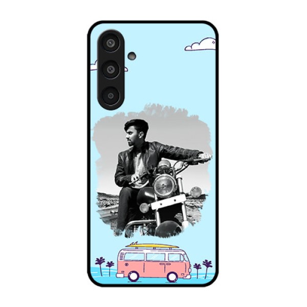 Samsung Galaxy M35 5G Custom Glass Phone CaseTravel and Adventure Design Samsung Galaxy M35 5G Custom Glass Phone CaseTravel and Adventure Design