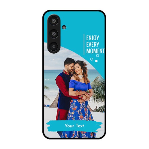 Samsung Galaxy M35 5G Custom Glass Phone CaseHappy Moment Design