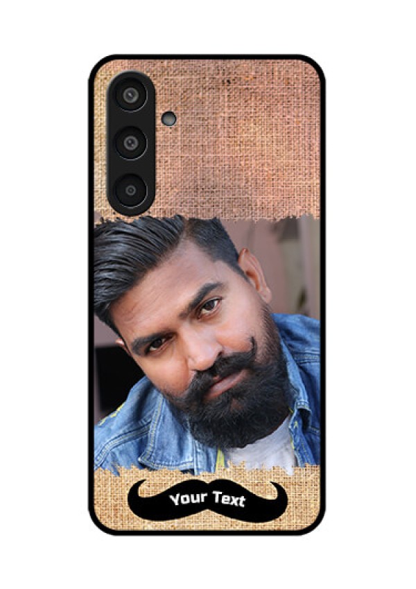 Samsung Galaxy M35 5G Custom Glass Phone CaseWith Texture Design