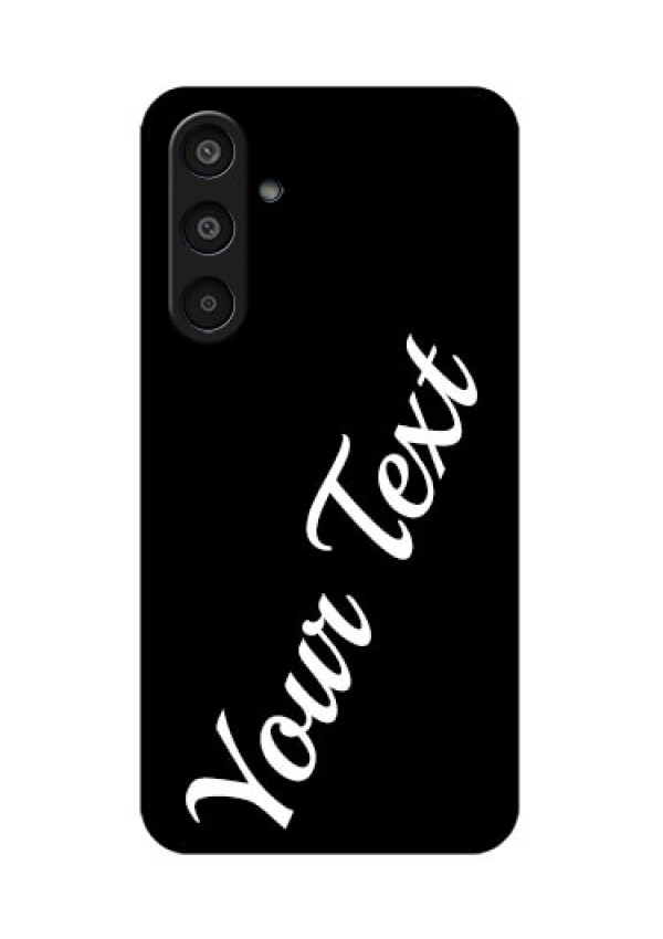 Samsung Galaxy M35 5G Custom Glass Phone CaseWith Your Name Design