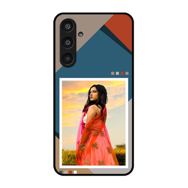 Samsung Galaxy M35 5G Custom Glass Phone CaseRetro Color Pallet Design Samsung Galaxy M35 5G Custom Glass Phone CaseRetro Color Pallet Design