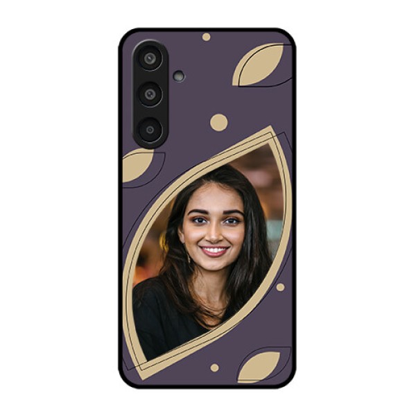 Samsung Galaxy M35 5G Custom Glass Phone CaseFalling Leaf Design