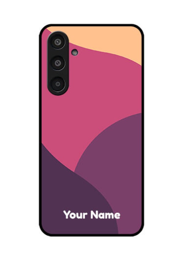 Samsung Galaxy M35 5G Custom Glass Phone CaseMixed Multi - Colour Abstract Art Design