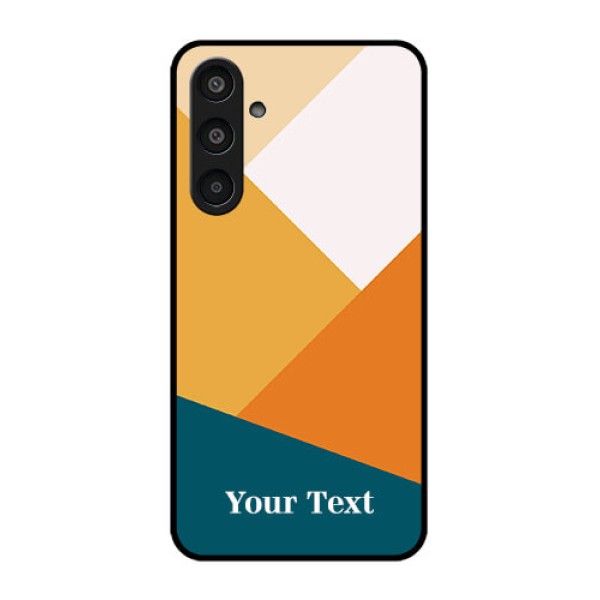 Samsung Galaxy M35 5G Custom Glass Phone CaseStacked Multi - Colour Design Samsung Galaxy M35 5G Custom Glass Phone CaseStacked Multi - Colour Design